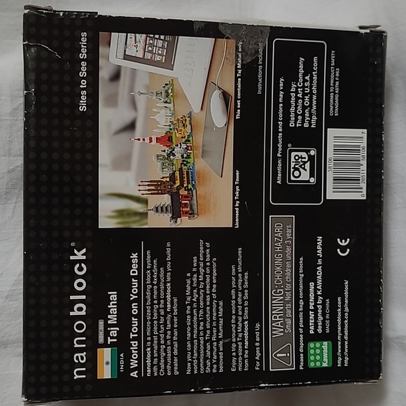nanoblock Taj Mahal NBH_008 - Picture 2 of 6